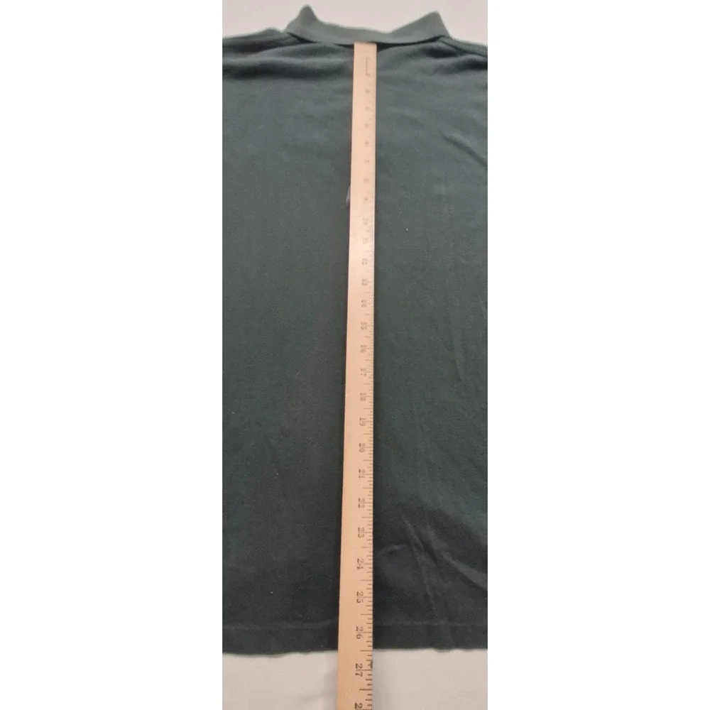 Polo Ralph Lauren men's dark green short sleeve‎ polo shirt LG 100% Cotton